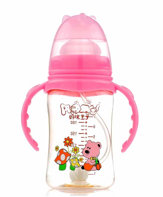 媽咪王子PPSU寬口自動吸210ml奶瓶