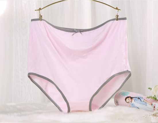 元曼純棉舒柔517綿柔舒適內(nèi)褲(水粉色)