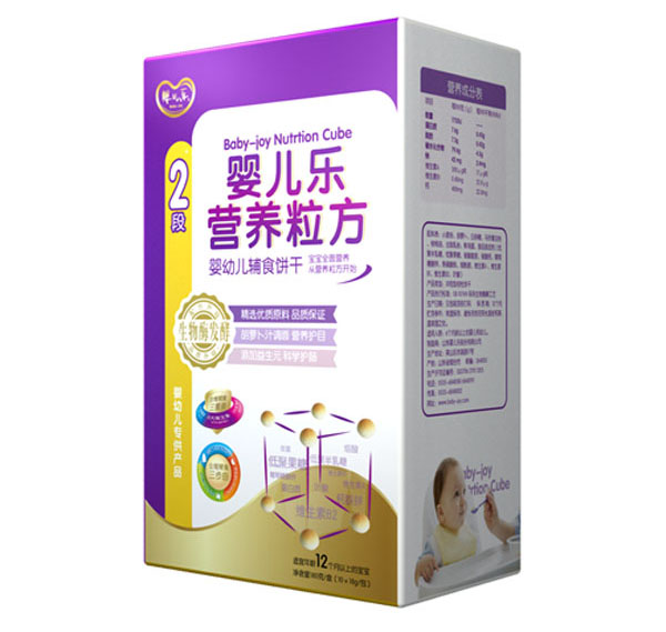 嬰兒樂營養(yǎng)粒方嬰幼兒輔食餅干2段