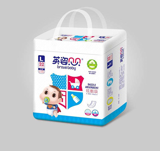 英姿貝貝炫酷吸嬰兒紙尿片L32片