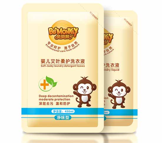 貝貝猴嬰兒艾葉柔護洗衣液(袋裝)