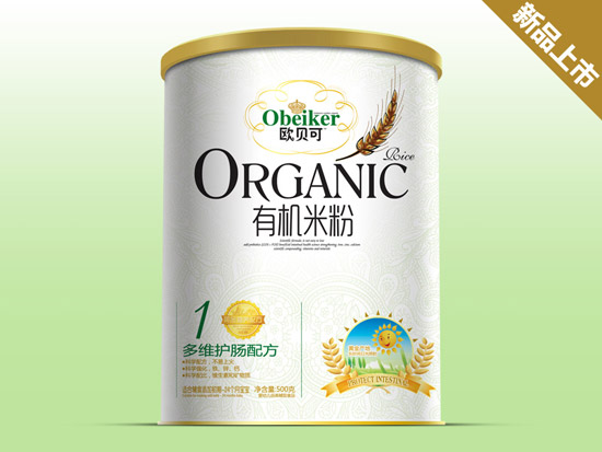 歐貝可多維護(hù)腸有機米粉聽裝