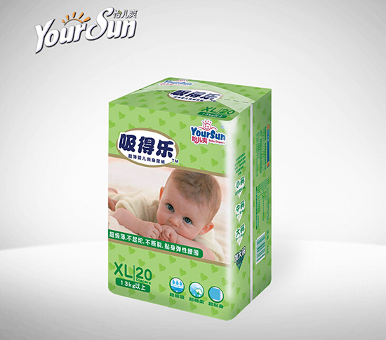 怡兒爽吸得樂(lè)嬰兒紙尿褲XL20片