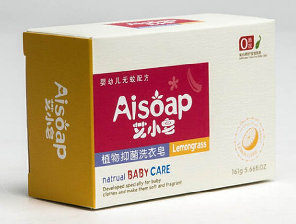 艾小皂嬰兒植物抑菌洗衣皂