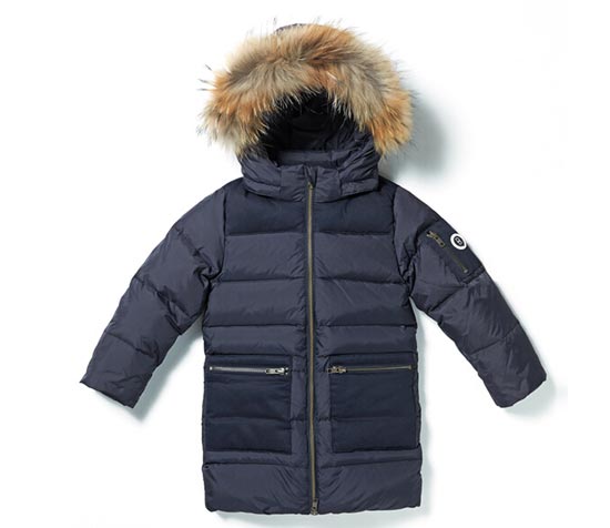 Blanc101藍色羽絨服