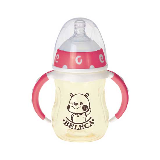 貝樂嘉PPSU奶瓶120ML(紅色)手柄