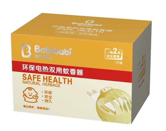 爸比芭比環(huán)保電熱雙用蚊香器