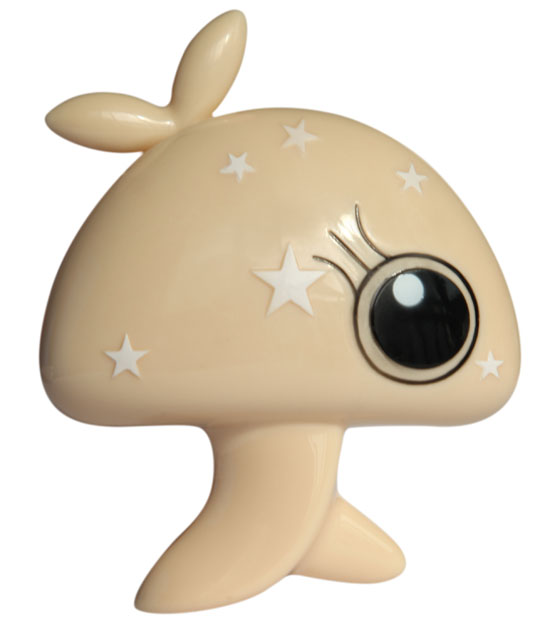 樂琪蘑菇點點夜燈白色