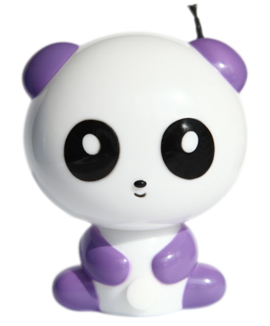 樂琪小托托空氣凈化夜燈紫色