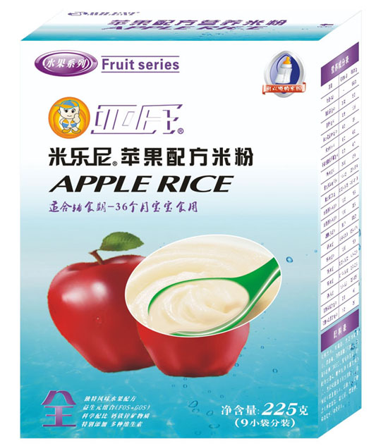 亞氏米樂尼蘋果配方米粉盒裝