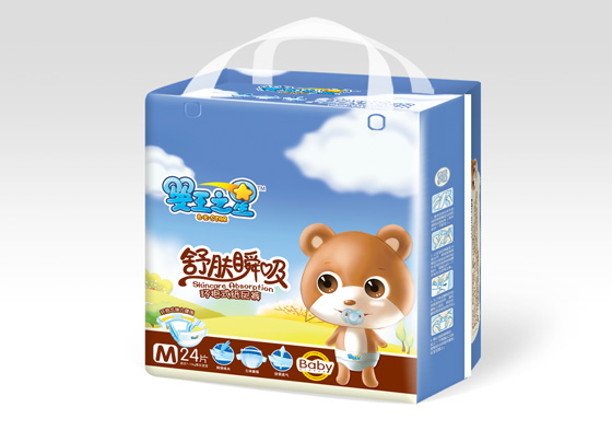 嬰王之星舒膚瞬吸紙尿褲M