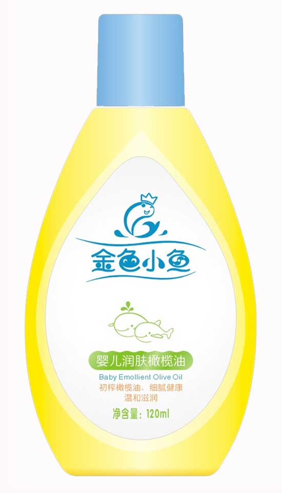 金色小魚(yú)嬰兒潤(rùn)膚橄欖油