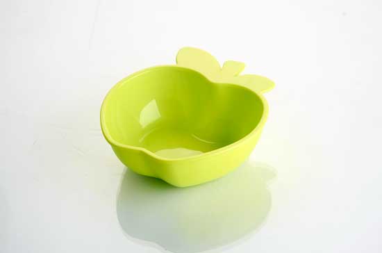 樂(lè)米樂(lè)田園系列蘋果兒童小碗(綠色)