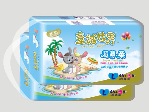 童話世界超薄柔紙尿褲L