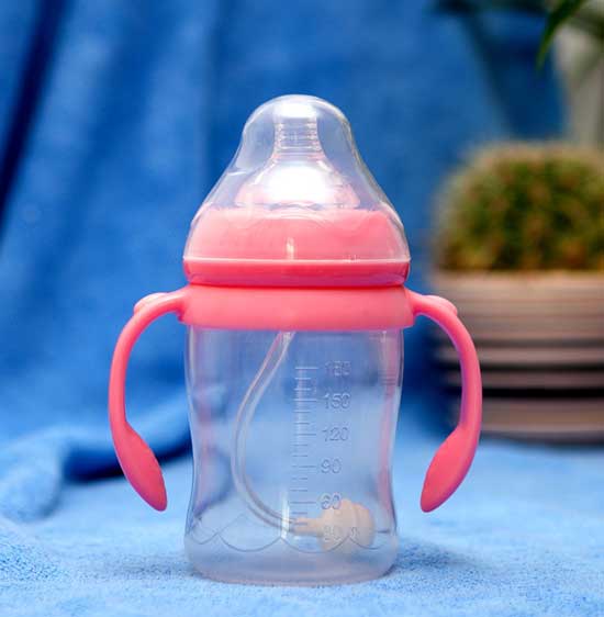 菲兒寶180ML寬口PP奶瓶(紅)