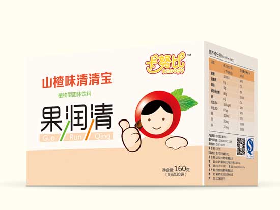 卡努比山楂味果潤清清清寶(盒)