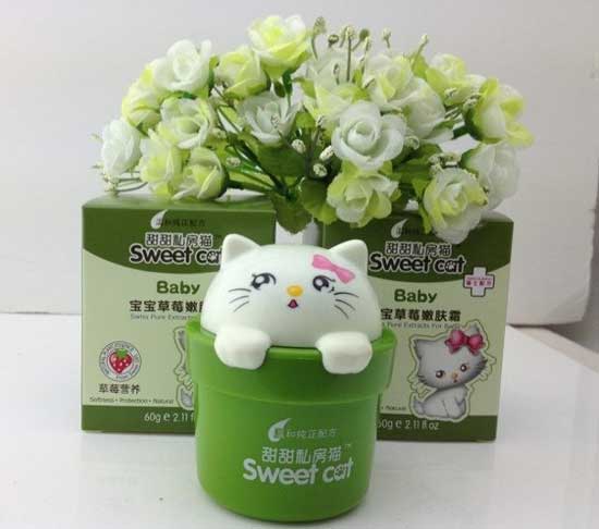 甜甜私房貓寶寶草莓嫩膚霜