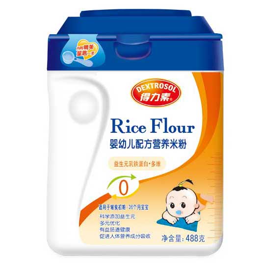 得力素益生元乳鐵蛋白多維yingye配方營養(yǎng)米粉0段