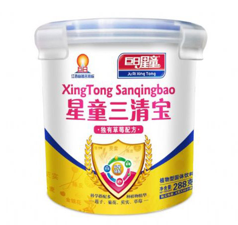 巨日星童三清寶草莓配方營養(yǎng)米粉