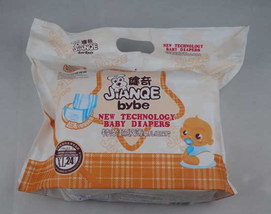 健奇特柔超級薄嬰兒紙尿片XL碼24片