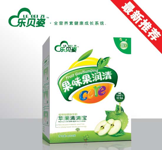 樂貝姿蘋果果味清清寶