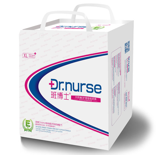 班博士天然維E護理級紙尿褲XL碼18片中包