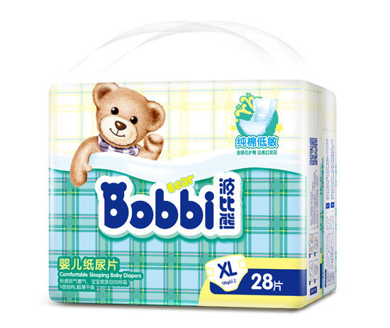 波比熊尿片XL28片