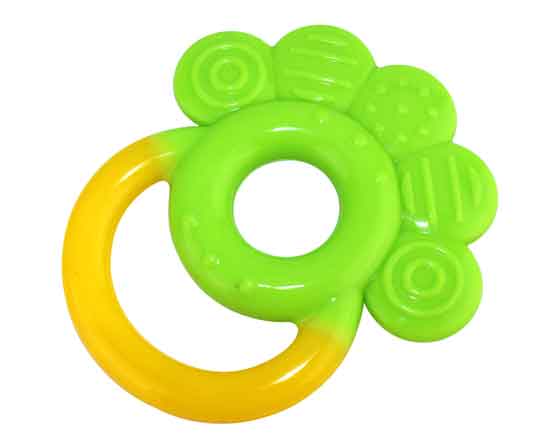 禾皋硅膠牙膠黃綠