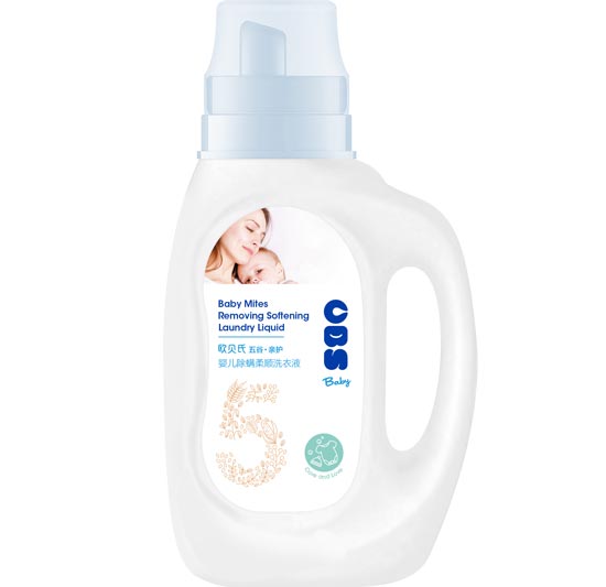 歐貝氏嬰兒除螨柔順洗衣液1L