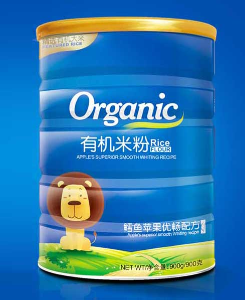兒葆鱈魚(yú)蘋果優(yōu)暢配方有機(jī)米粉