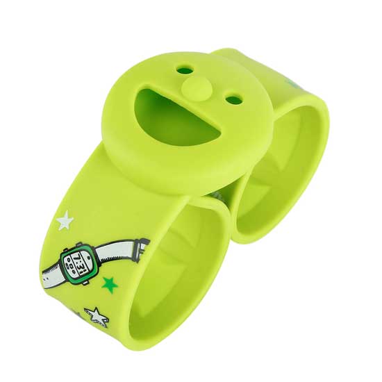 風(fēng)語(yǔ)笑臉綠色防蚊手表