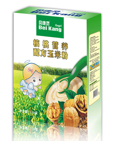 貝康靈核桃營養(yǎng)配方玉米粉(盒裝)