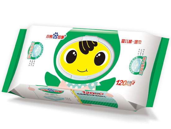 小熊的故事yinge濕巾120片