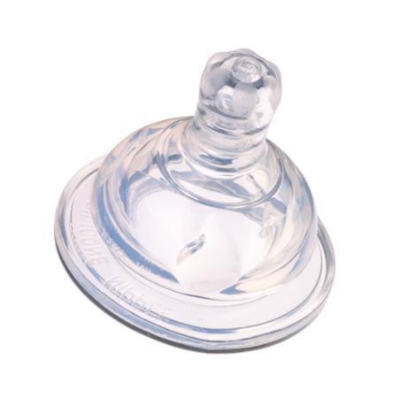 清素立體仿生奶嘴(寬口徑-慢流量-1件裝)