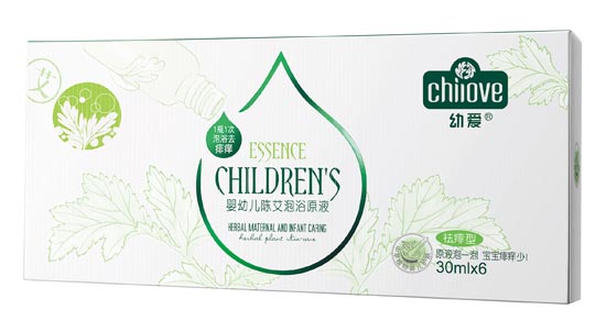 幼愛(ài)嬰幼兒陳艾泡浴原液套盒祛痱型