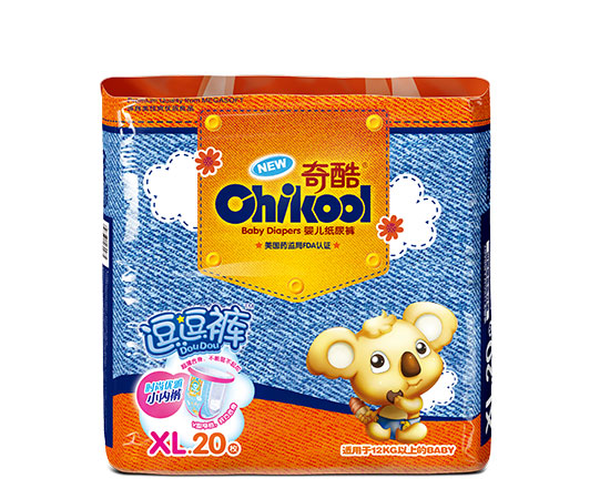 奇酷牛仔逗逗褲XL20片