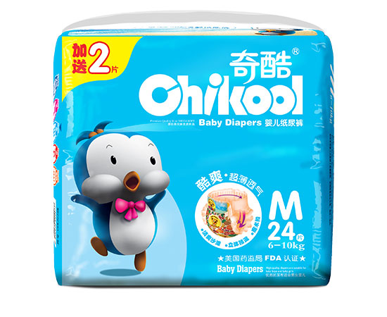 奇酷藍品鵝紙尿褲M24片