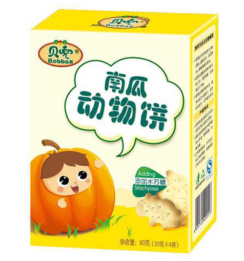 貝兜南瓜動(dòng)物餅