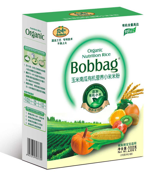 貝兜玉米南瓜有機(jī)營養(yǎng)小米米粉