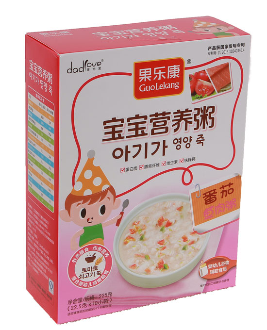 果樂(lè)康番茄魚(yú)肉營(yíng)養(yǎng)粥