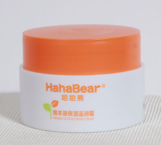 哈哈熊綿羊油滋潤(rùn)霜內(nèi)瓶照片