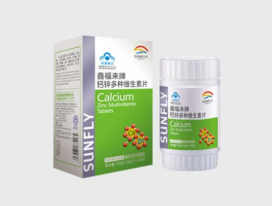 鑫福來牌鈣鋅多種維生素片