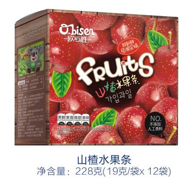 歐必勝山楂水果條