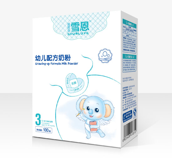 雪恩-益智配方-盒3段