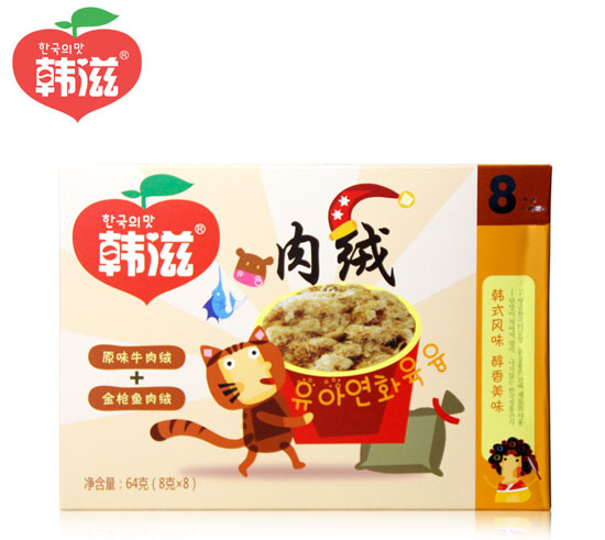 韓滋原味牛肉肉絨+金槍魚肉絨絨