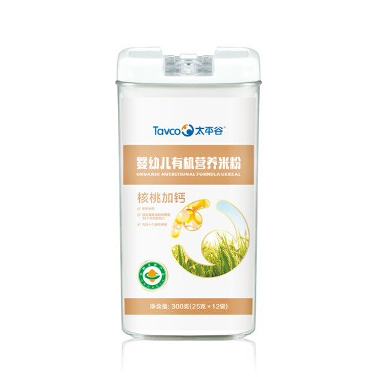 太平谷有機(jī)米粉核桃加鈣配方300克