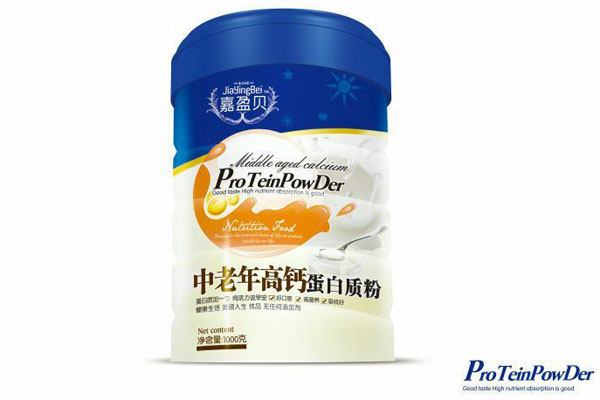 嘉盈貝中老年高鈣蛋白質(zhì)粉
