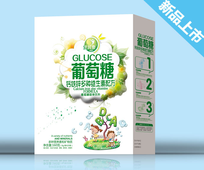 愛(ài)其壹鈣鐵鋅多種維生素配方葡萄糖固體飲料