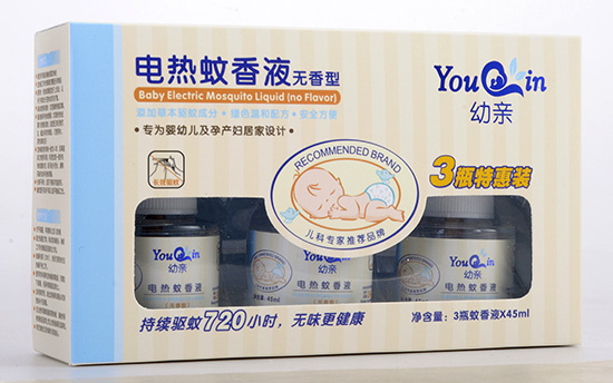 幼親蚊香液3瓶特惠裝