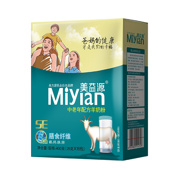 美益源中老年配方羊奶粉盒裝